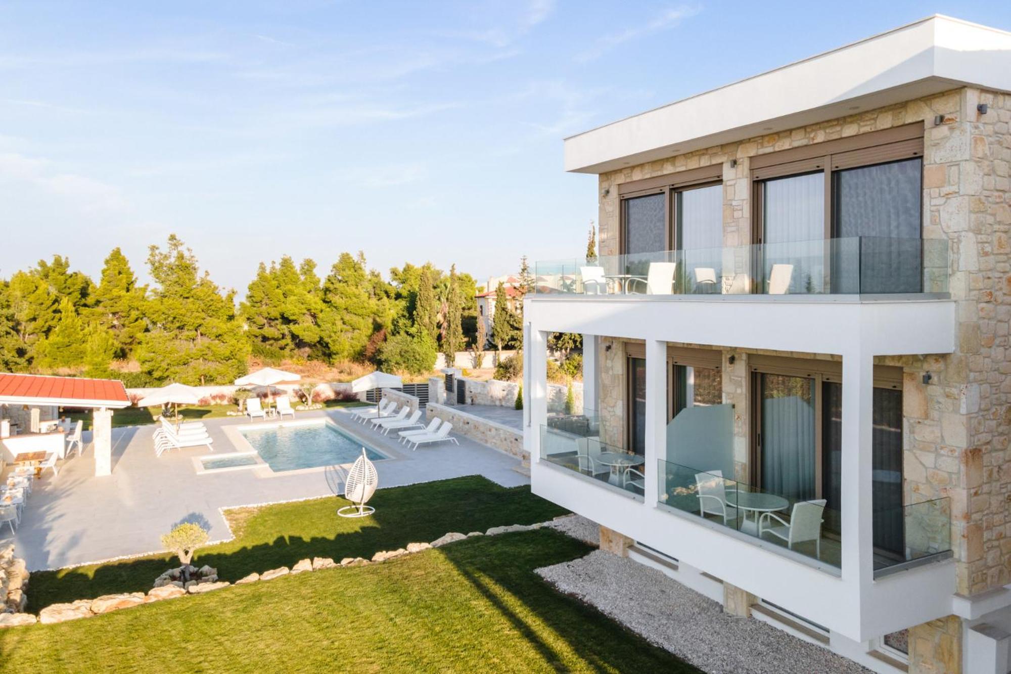 Anna Mare Luxury Apartments Афитос Экстерьер фото